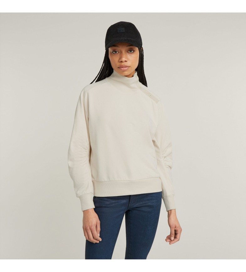 G-Star Sudadera Asymmetric beige