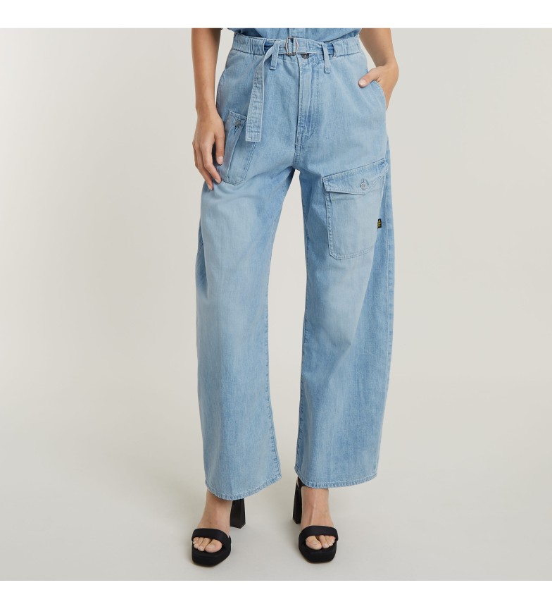 G-Star Jeans Belted Cargo Loose azul