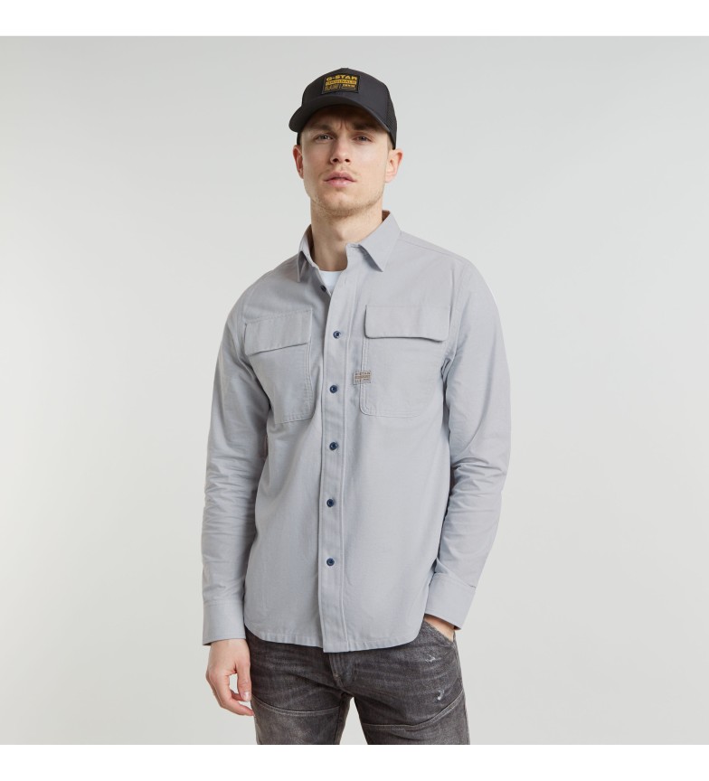 G-Star Camisa CPO Regular azul