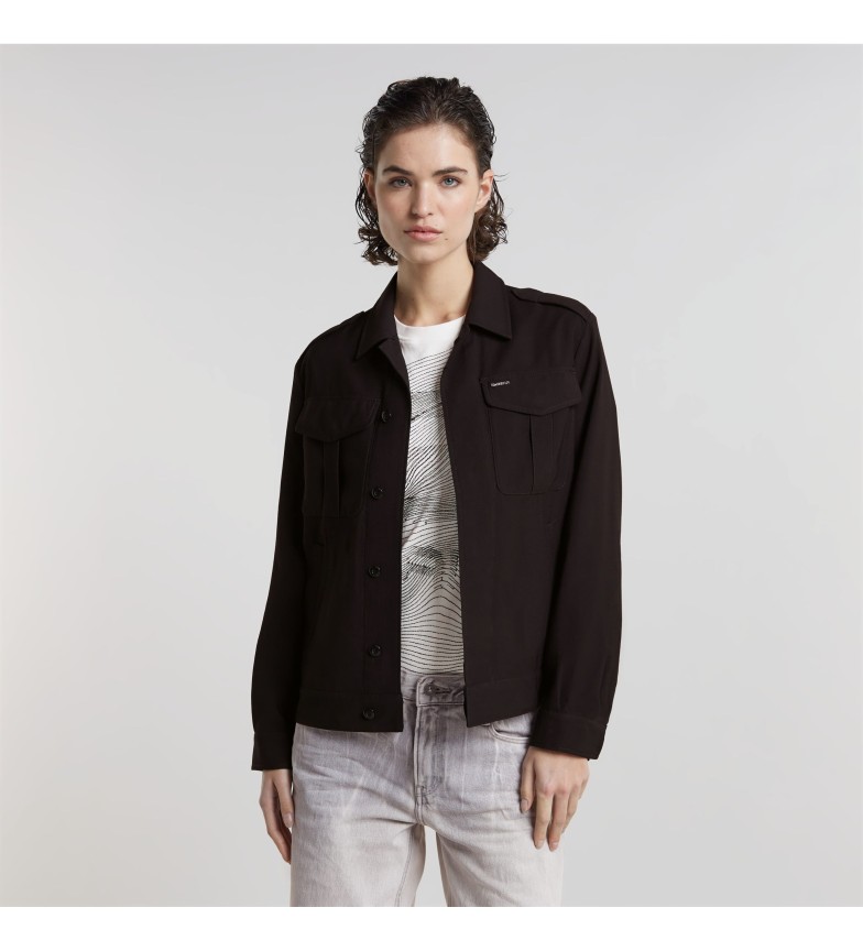 G-Star Chaqueta Officer 2.0 negro