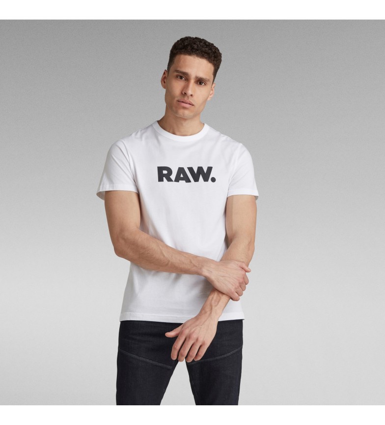 G-Star Camiseta Holorn R blanco
