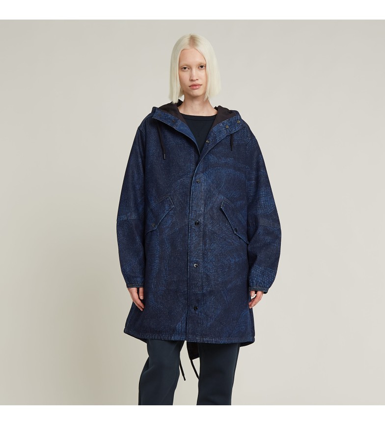 G-Star Parka Rembrandt Denim azul