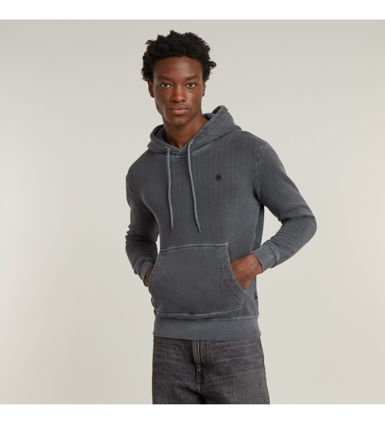 G-Star Sudadera Overdyed gris