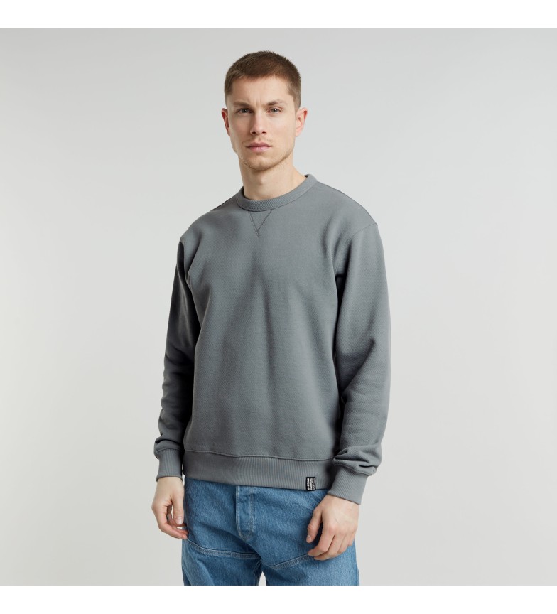 G-Star Sudadera Essential Relaxed gris