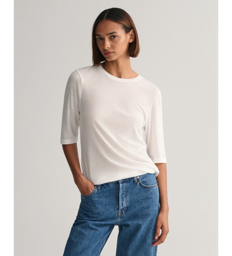 Gant Camiseta ligera blanco