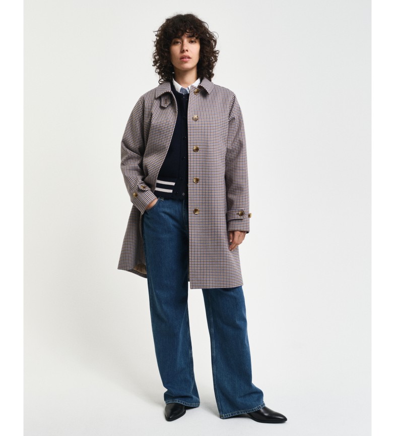 Gant Gabán De Cuadros Pequeños marrón