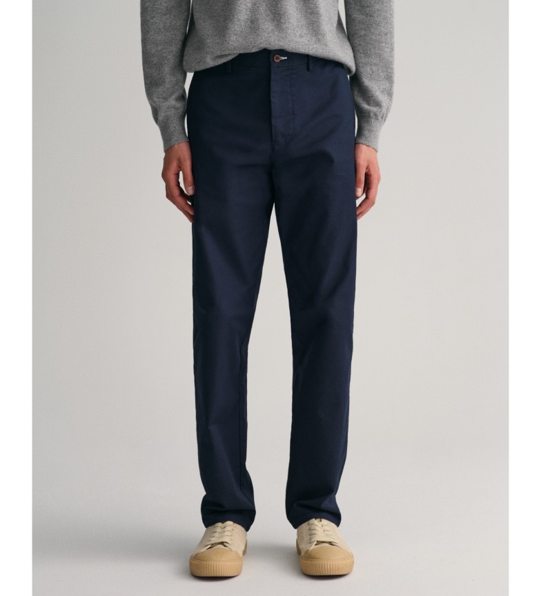 Gant Pantalones chinos Regular Fit Tech Prep marino