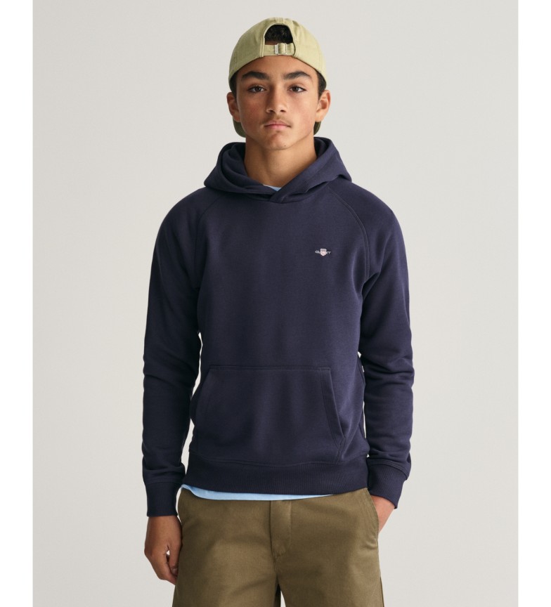 Gant Sudadera con capucha Shield Teens marino