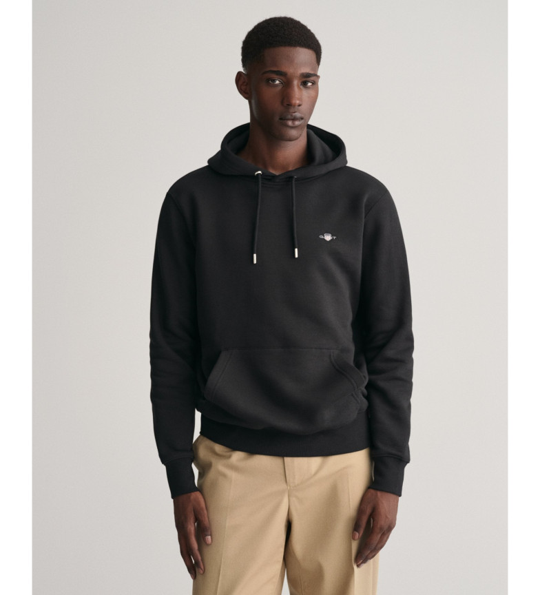 Gant Sudadera con capucha escudo negro