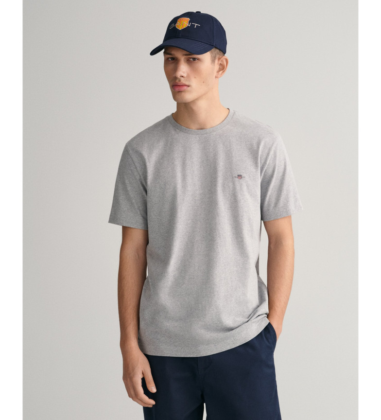 Gant Camiseta escudo gris