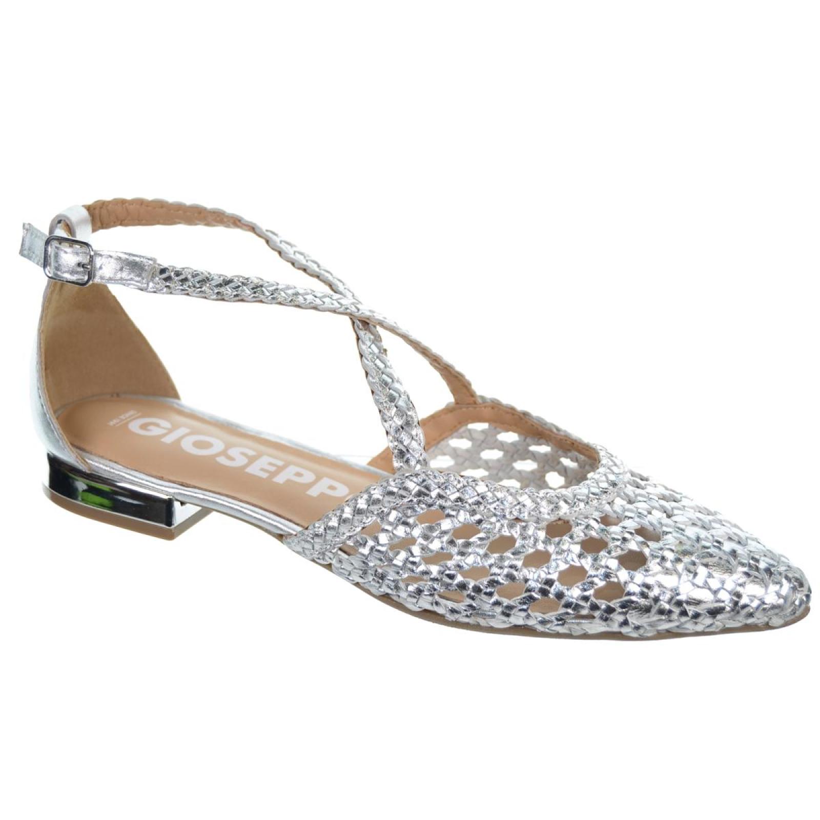 Gioseppo Leskovic 71180 Zapato Trenzado Metalizado Mujer