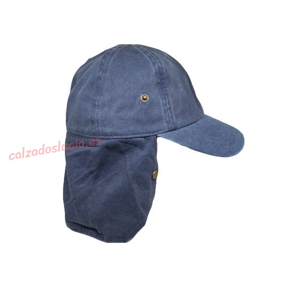 Gorra de verano con faldón trasero