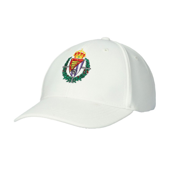 Gorra Valladolid CF Fan Escudo Valladolid Niño 2025-2026 Blanco