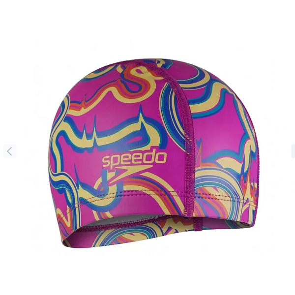Gorros de natación SPEEDO JUNIOR PRINTED PACE CAP