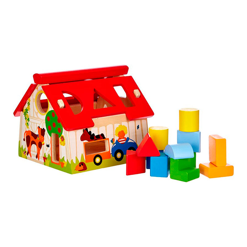 Granja formas geométricas encajables - Goula