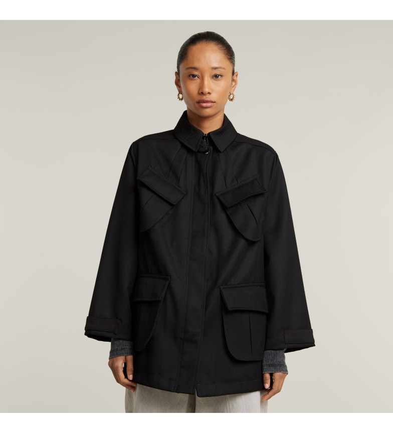 G-Star Chaqueta de campo de corte A de Chisel negro