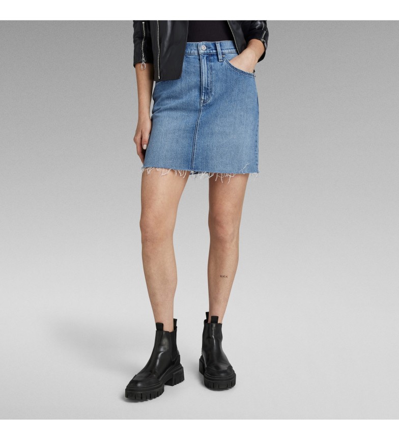 G-Star Falda Viktoria Raw Edge azul