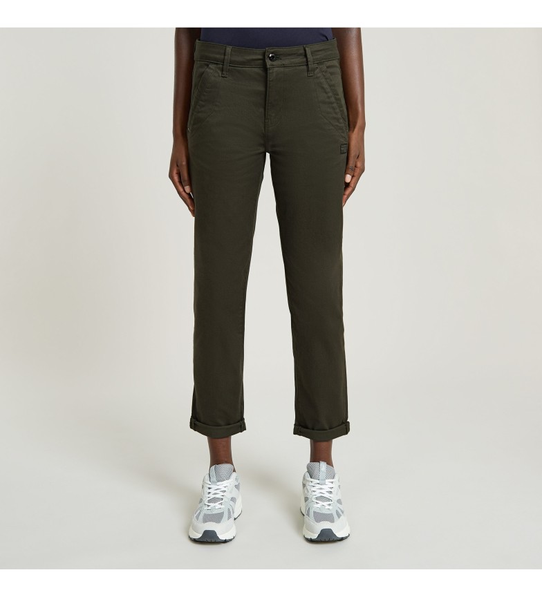 G-Star Pantalón Kate Boyfriend gris oscuro