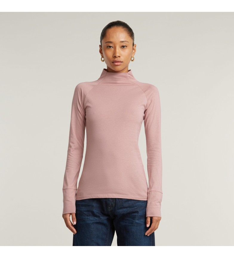 G-Star Camista con cuello alto Lecite rosa