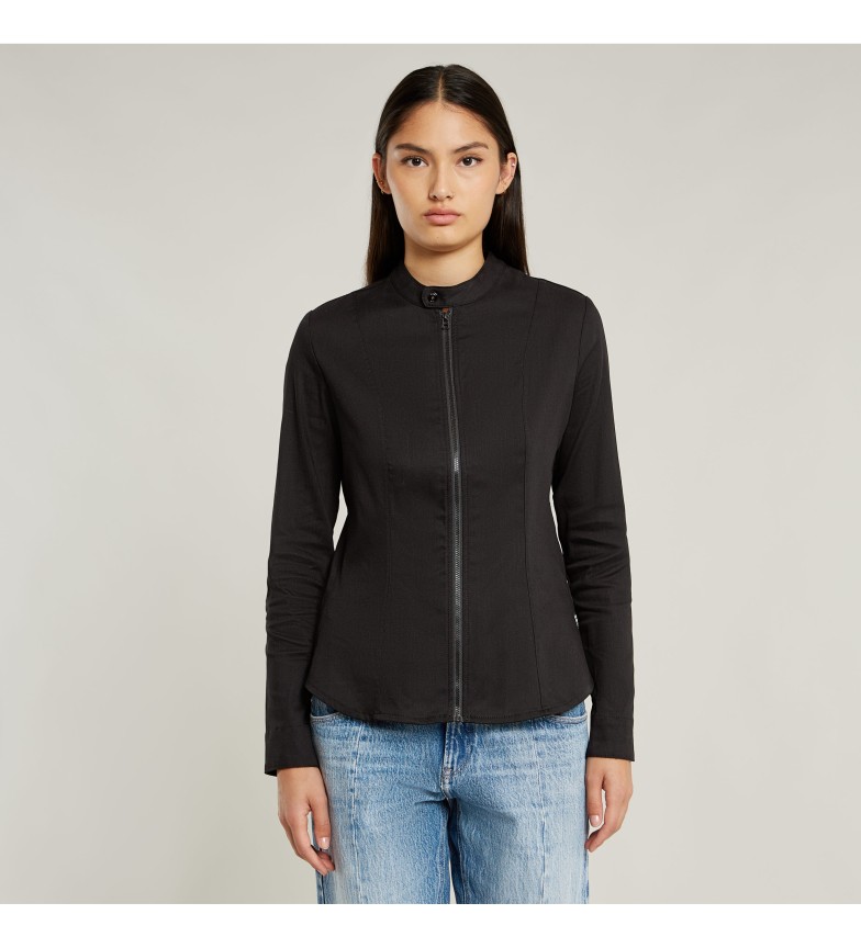 G-Star Camisa Lynn Lunar Slimnegro