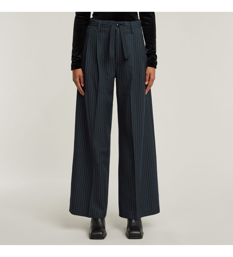 G-Star Pantalón Paperbag marino