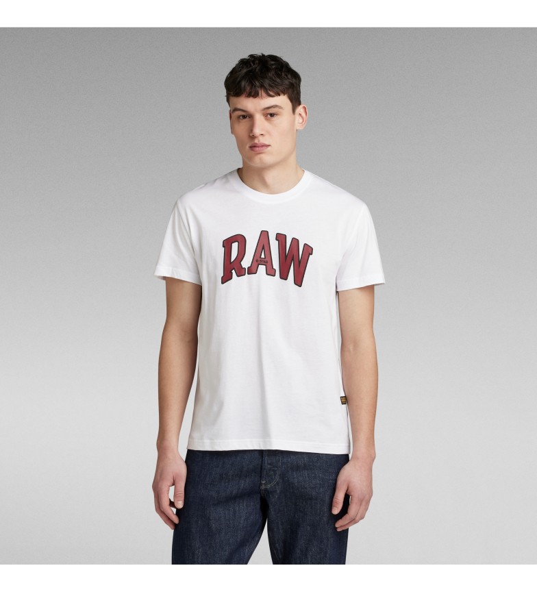 G-Star Camiseta Puff Raw blanco