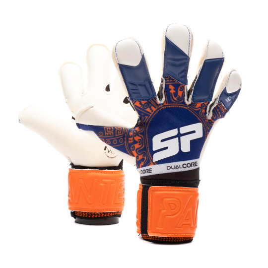 Guante de porteros SP Fútbol Pantera Pro Niño Blue-Orange