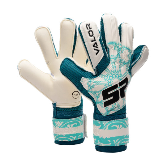 Guante de porteros SP Fútbol Valor Base White-Mint