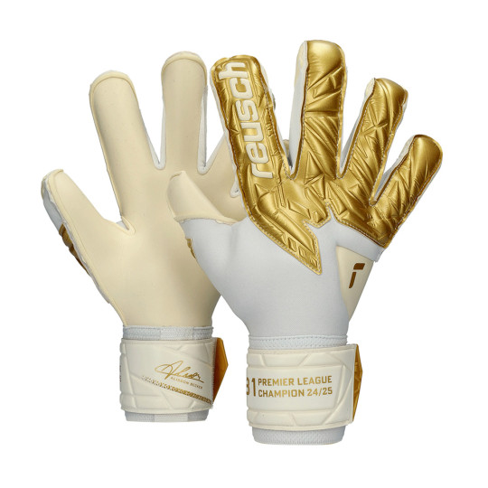 Guante de porteros Reusch Ab1 Strictly Limited Edition 2025 White-Gold