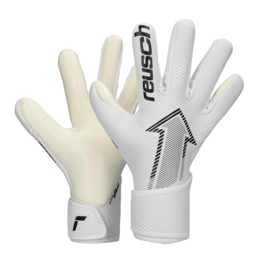 Guante de porteros Reusch Attrakt Fasgrip Silver Unai Simón Niño White