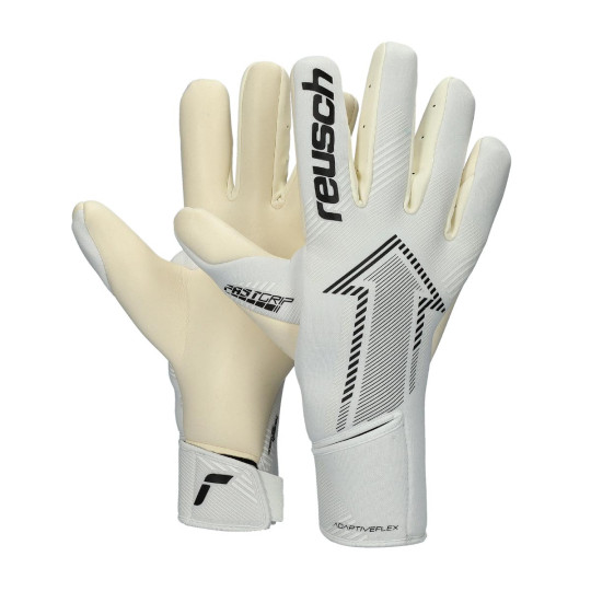 Guante de porteros Reusch Fastgrip Gold X White