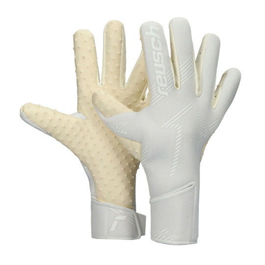 Guante de porteros Reusch Fastgrip Speedbump White