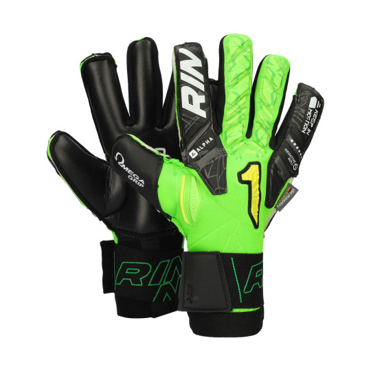 Guante de porteros Rinat Egotiko Vengador Alpha Green-Black