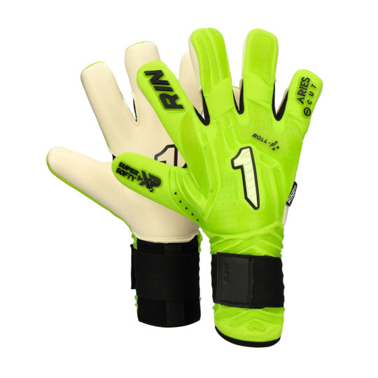 Guante de porteros Rinat Aries Némesis Prime Green-White