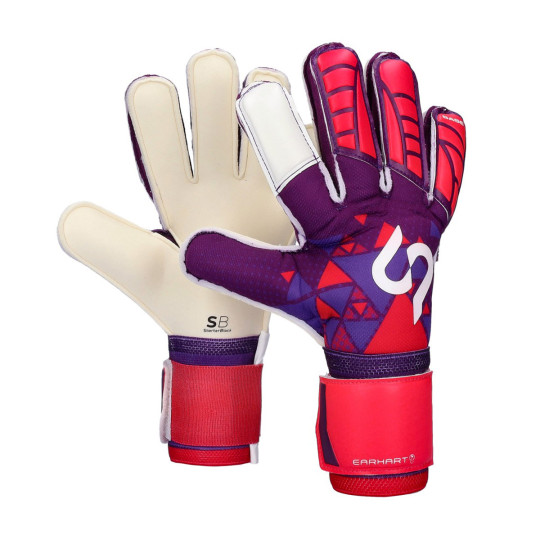 Guante de porteros SP Fútbol Earhart Base Niña Morado-Fucsia