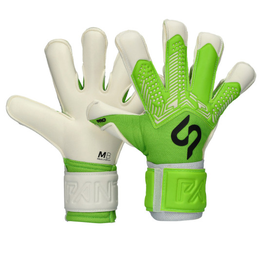 Guante de porteros SP Fútbol Pantera Pro Niño Neon Green-Grey