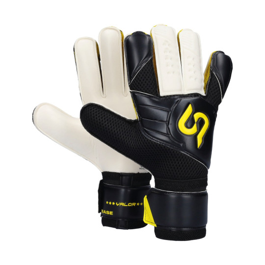 Guante de porteros SP Fútbol Valor Base Black-Yellow