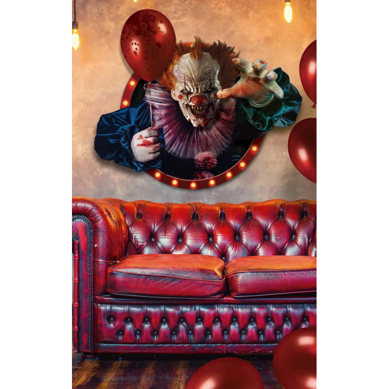 Adhesivo Halloween, Pegatina Grande para Pared, Pegatina para Pared de Terror-24264