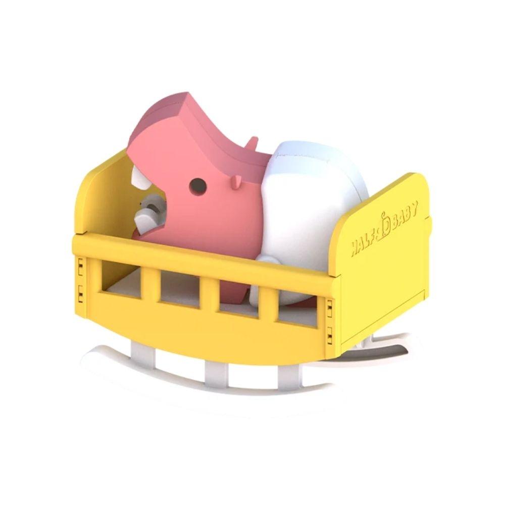 Puzzle 3D imantado Halftoys - Baby Hippo