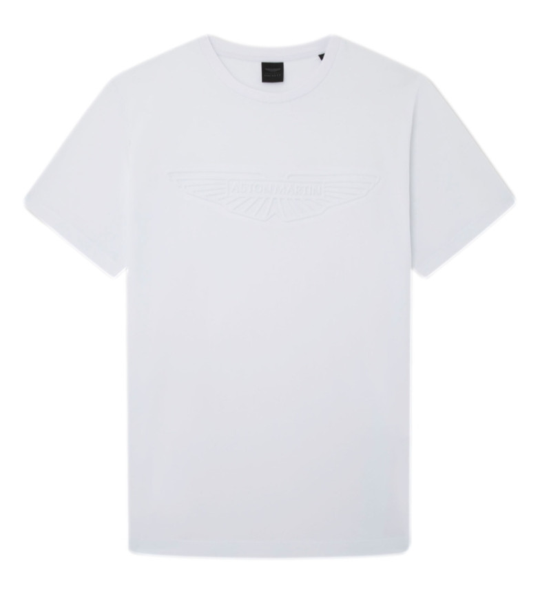 Hackett London Camiseta Am Emboss blanco