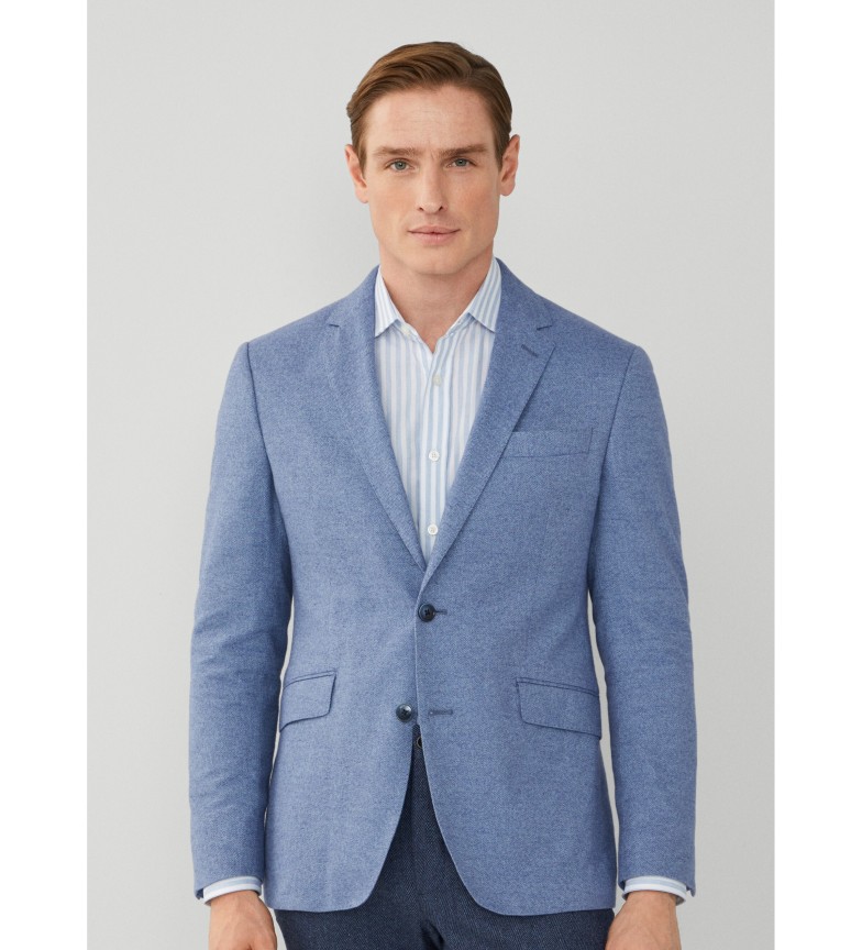 Hackett London Americana Brushed Cott Hbone azul