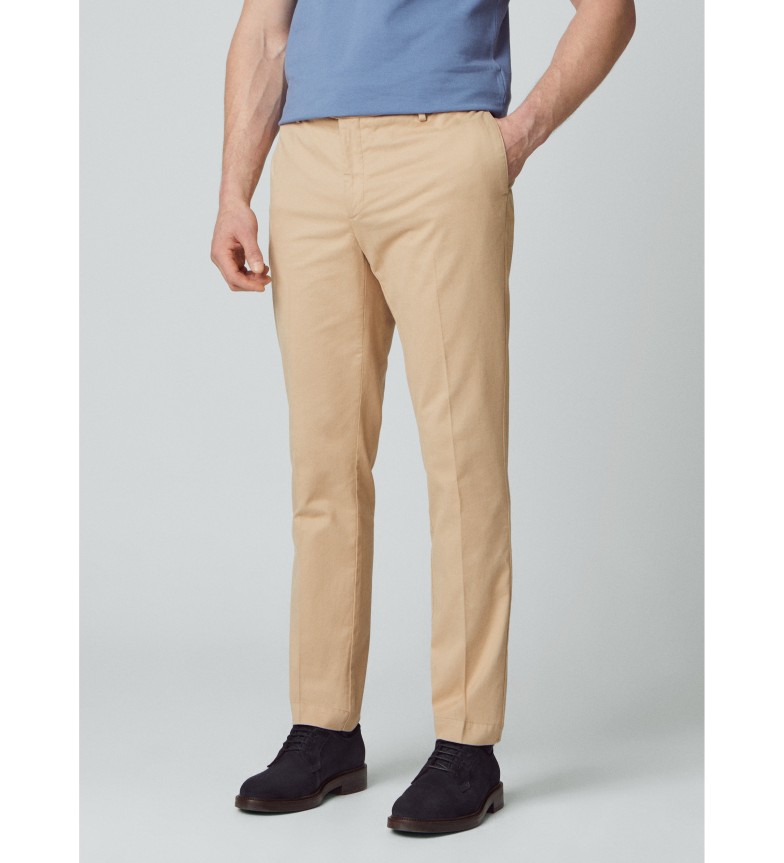 Hackett London Pantalón Chino Kensington beige