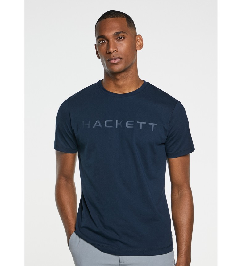 Hackett London Camiseta Básica Marino
