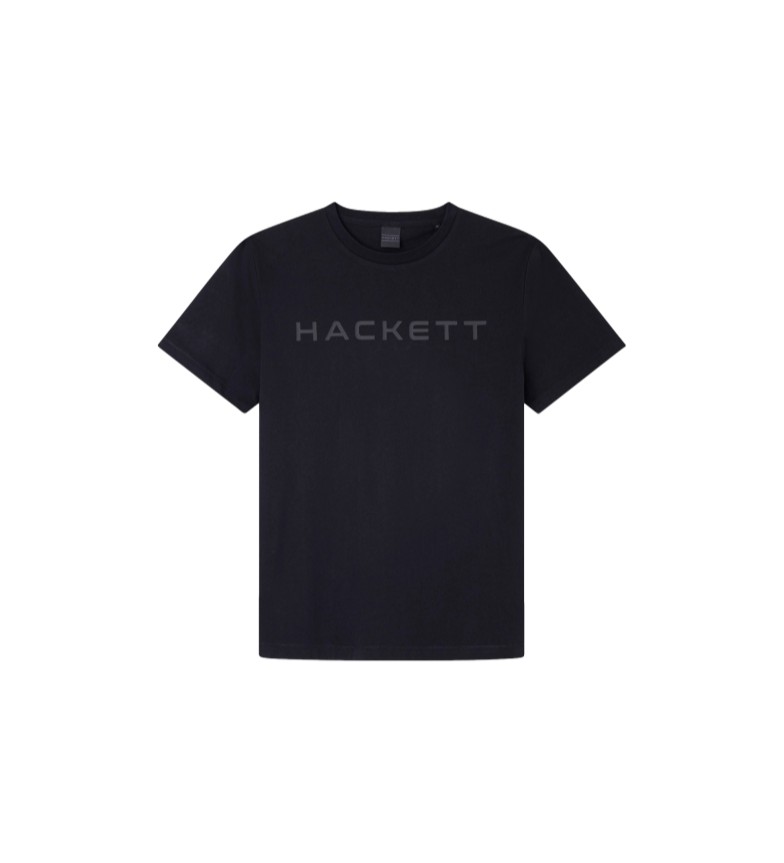 Hackett London Camiseta Básica Negro