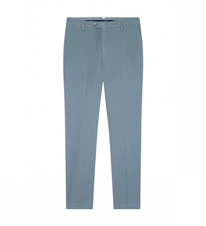 Hackett London Pantalón Core Kensington Fit Slim verde