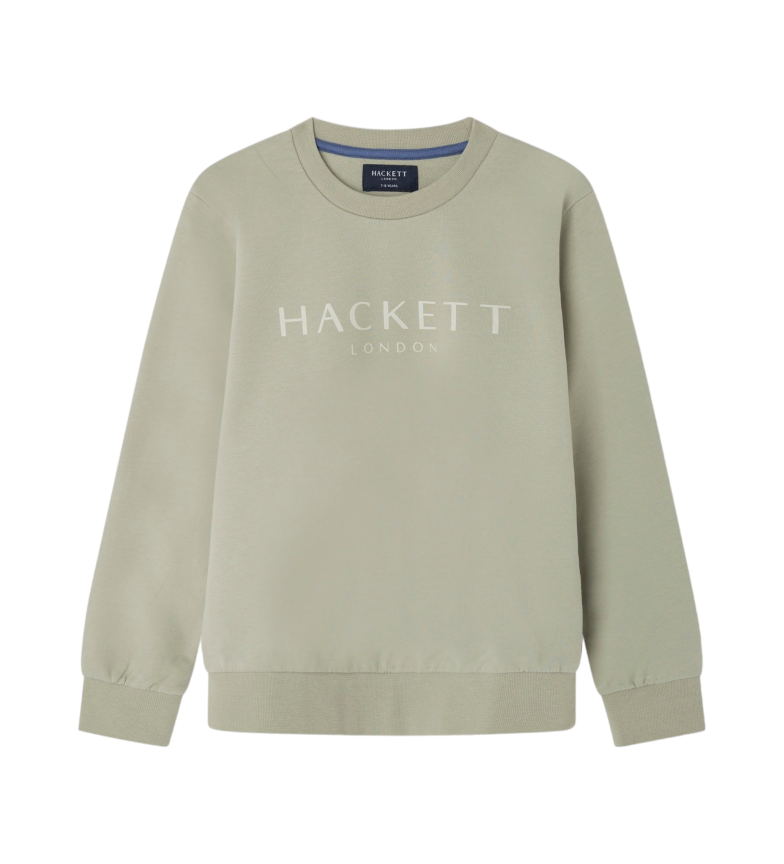 Hackett London Sudadera de cuello redondo verde