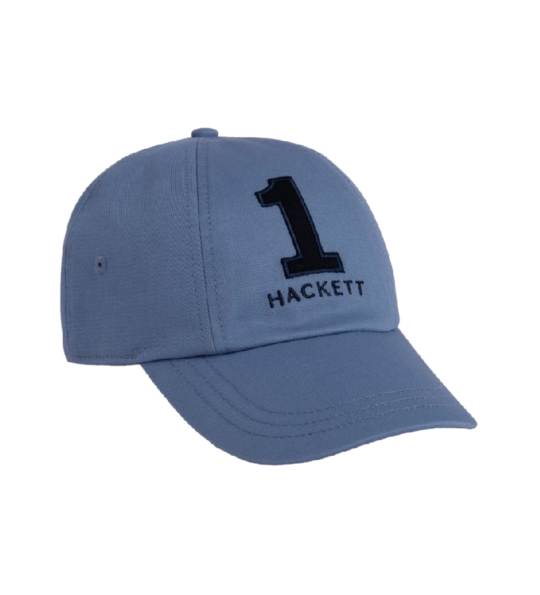 Hackett London Gorra Heritage Number azul