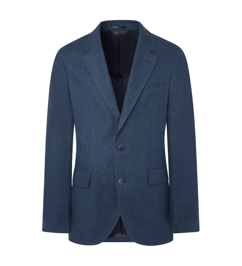 Hackett London Americana Linen Delave marino
