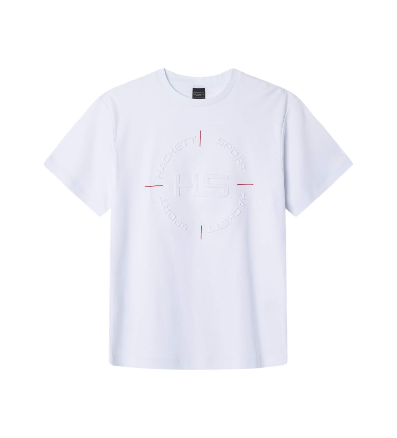 Hackett London Camiseta HS Target blanco
