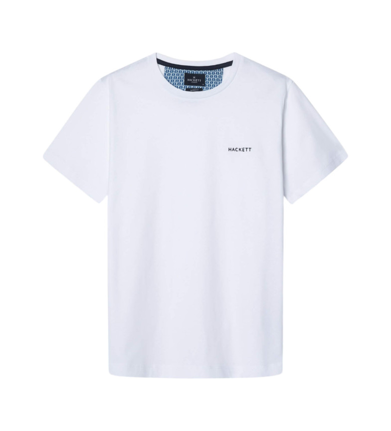 Hackett London Camiseta Swim Trim blanco